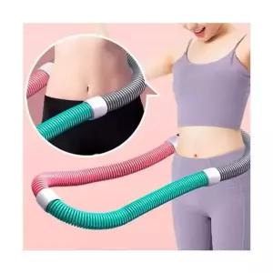 훌라후프 스프링 지압 실내 허리 운동 후프 홈트 e-A7A1C