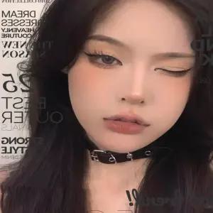 여성 시크 블랙 벨트 플랫 초커 유니크한 목걸이 기본옵션 패션목걸이 e-AF7BB