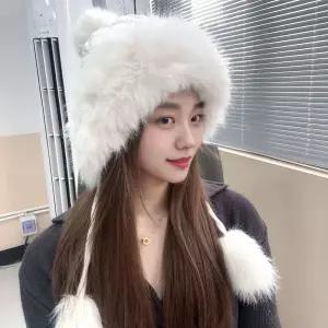 따듯한 방울 모자 아이보리 털모자 No37 집들이선물 선물용품 생활용품 잡화 E-8D26E