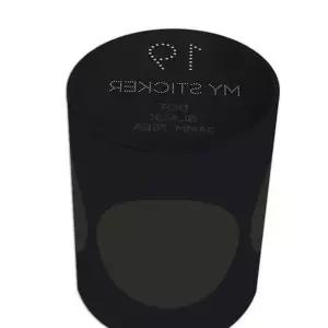 원형 마이스티커 롤지 블랙 34mm 라벨 스티커 다이어리꾸미기 인테리어데코 문구반점 E-95576