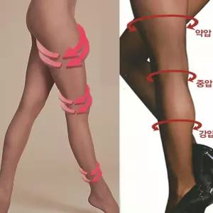 국산 30D 착압팬티스타킹 Free 2XL 유발 무발 압박보정스타킹 빅사이즈 t-86800