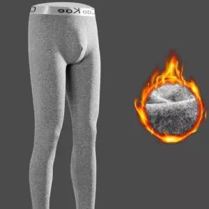 남자 슬림 기모 레깅스 겨울 방한 내복 바지 팬츠 남성이너웨어 B-7B80D