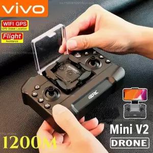 Xiaomi V2 미니 드론 전문 8k HD 카메라 WIFI FPV 공기 압력 고도 접이식 Quadcopter Rc 드론 완구 2025