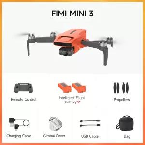 FIMI 미니 3 구조 드론 8K 타임 랩스 사진 4K 60fps 비디오 3 축 식 짐벌 전문 드론 최신