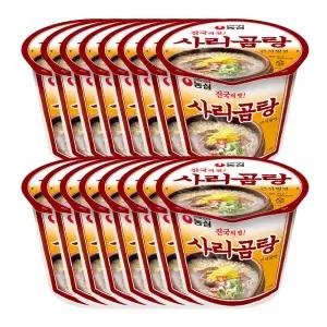 사리곰탕큰사발 111g 16개 박스 115797