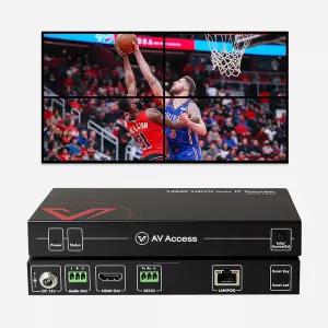 AV Access Over IP 디코더 1080P HDMI 멀티스크린 출력 HDIP100D 최대 8×8 비디오 월 IGMP 설정 불필요