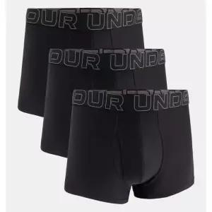 언더아머 1387418-001 블랙 남성 UA 퍼포먼스 Tech 3인치 Boxerjock 팬티 속옷