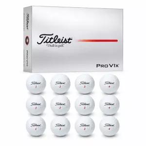 타이틀리스트 Pro V1x 골프공 2025년 12개입 1다즌