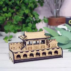 화홍문 건축 건물 나무 조립 모형 DIY 만들기
