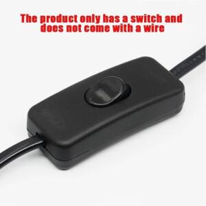 테이블 데스크 램프 코드 토글 로커 스위치 라이트 AC 250V ON/OFF 제어 LED 조명 배선 전기
