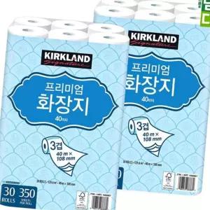 (올핀)코스트코 커클랜드 시그니춰 프리미엄 화장지 40m 30롤 x2