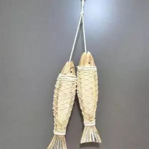 (올핀)명태 두마리 개업선물 풍수 인테리어 소품