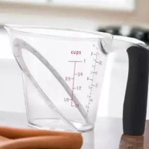 (올핀)위에서보는사선계량컵 250ml 플라스틱 비커