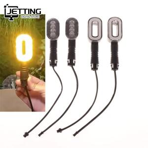 2PCS 자전거 회전 신호 경적 테일 라이트 36V/48V/60V/72V 전기 스로틀 오토바이 스쿠터 부품 용 경고