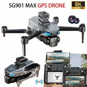 드론 8K 전문가용 GPS HD 카메라 드론 5G WIFI FPV 비디오 4k UAV 5.9인치 대형 화면 리모컨 RC SG109 PRO