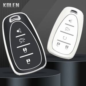 쉐보레호환 Chevy Malibu Camaro Cruze Traverse Spark Equinox Sonic Volt Keychain 용 TPU 자동차 원격