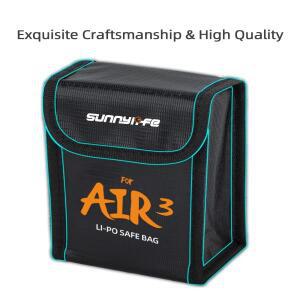 DJI AIR 3S/Air 3용 배터리 보관 가방 3 드론 액세서리용 방폭형 안전 보호 케이스