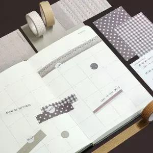 꾸미기 다이어리 데코 테이프 용품 문구 장식 감성 마스킹세트 다이 예쁜 마스킹스티