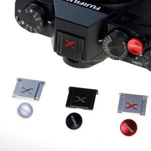 후지 메탈 핫 슈 커버, 마이크로 싱글 카메라 셔터 버튼, XE4 XT20 XT4, X100V XPR03, 포트 먼지