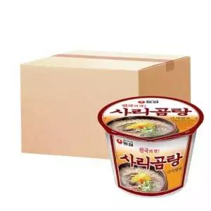농심 사리곰탕큰사발 111g x 16개