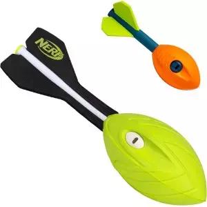NERF 보텍스 듀얼 파워 팩 폼 축구공 - 울트라 그립 포켓 세트 2피스 가성비 선물 휘파람 소리 나는 비행