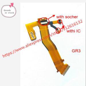 렌즈 셔터 플렉스 케이블, RICOH GR II 디지털 카메라 수리 부품 (소켓 및 IC 포함), 신제품, 1 개