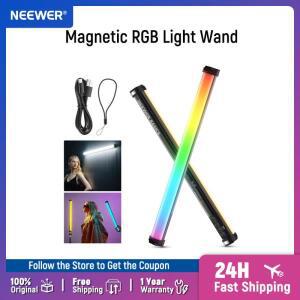NEEWER 베이직스 21인치 마그네틱 RGB 라이트 완드 LED 핸드헬드 비디오 튜브 조명 스틱 (스튜디오 사진 촬