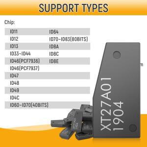 Xhorse VVDI2 슈퍼 칩 XT27A01 ID46/40/43/4D/8C/8A/T3/47 용 트랜스 폰더 미니 키 자동차