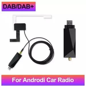 범용 안 자동차 라디오 GPS 스테레오 리시버 DAB 안테나 신호 유닛 플레이어 USB 어댑터