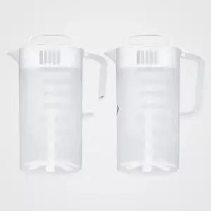 카페마스터 믹싱피쳐 2L X2개 음료혼합피쳐 쉐이커 믹싱컵 메가커피 2개세트 2530715
