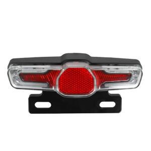 12V/36V-60V 전기 자전거  미등 방향지시등 후면 랙 램프 테일 라이트 야간 교통 경고등