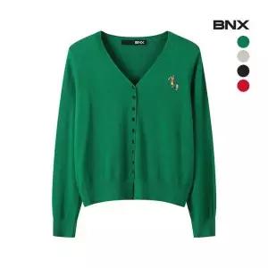 BNX 정상가 59000원ㅣ캐릭터 자수 포인트 버튼업 니트 가디건 (BW3CD009L0)
