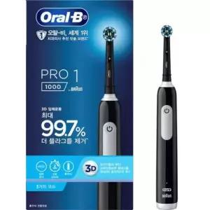오랄비 PRO1000 전동칫솔 세트 Pro1000 블랙
