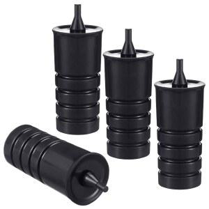 Tallew 4개입 테일게이트 스페어 타이어 범퍼 스톱 키트, 댐퍼, 흔들림 방지 스태빌라이저, 2007-2024 JK/JL 모델 호환, 캐리어용 고무 외부 액세서리