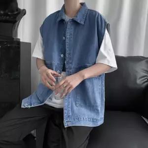 청자켓 청조끼 데니쪼끼 오버핏 남자베스트
