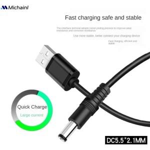 USB 전원 부스트 라인 DC 5V를 9V / 12V로 승압하는 모듈 컨버터 어댑터 케이블 2.1X5.5MM 플러그 (라우터,