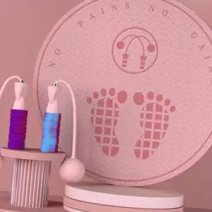 (올핀)원형 방음매트 실버체조매트 점핑매트 스트레칭매트