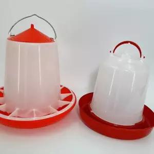 (다올)병아리 반자동 모이통 2.5kg 분리가능 새용