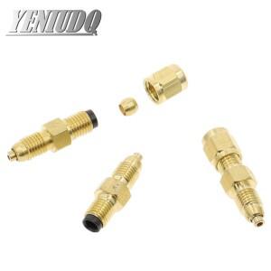 일방향 밸브 DPC 분배기 게이지 부품, 오일 분리기 펌프 튜브 피팅 CNC 공작 기계 튜빙, 4mm 스로틀
