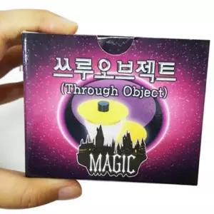 (다올)통과마술 쓰루오브젝트 원판을 뚫고 지나가는 매직 도구