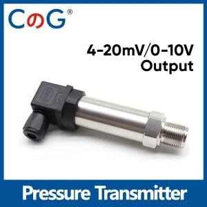 CG 확산 실리콘 압력 트랜스미터 스레드 G 1/4 인치 고정밀 진공 유압 오일 센서, 4-20mA/0-10V 출력
