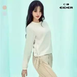 아이더 티셔츠 시어 여성 우븐 맨투맨 긴팔 여자티 2컬러 DWM25264 1190931