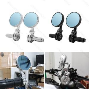7/8 22mm 오토바이 스쿠터 후면보기 사이드 미러 핸들 바 엔드 Yamaha Kawasaki 부품