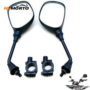 혼다 호환 가와사키 호환 스즈키 야마하 호환 KTM ATV 먼지 자전거 8mm 용 1 쌍 범용 22mm 백미러 사이드