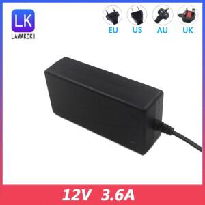 12V 3.6A 전원 어댑터 바베큐 그릴 특수 LCD TV 디스플레이 LED 스크린 충전 라인 변압기