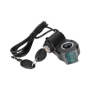 KUGOO M4 PRO 전동 스쿠터 실린더 스타터 스위치 잠금 키 킥 교체 부품 용 2 개의 키가있는 점화 장치