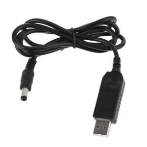QC 3.0 USB To DC 12V 1.5A 5.5x2.1mm 스텝 업 케이블 WiFi 라우터 LED 스트립 용 전원 부스트 라인