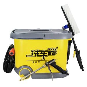 36L 롤러 세차 자동차 기계 12V 고압 전원 압력 세탁기 220V 가정용 브러시 펌프 청소