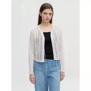 올리브데올리브넥 리본 타이 스카시 가디건 OK5MD430 1189966