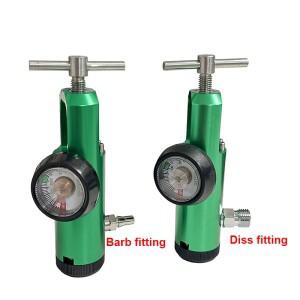 의료용 산소 조절기, 실린더, CGA870, 3000PSI 압력 0-15L